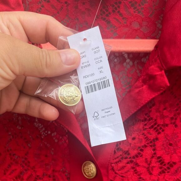 J Crew Lace Lady Jacket NWT - Picture 5 of 6